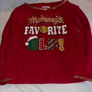 3T Mommy’s Favorite Elf Shirt